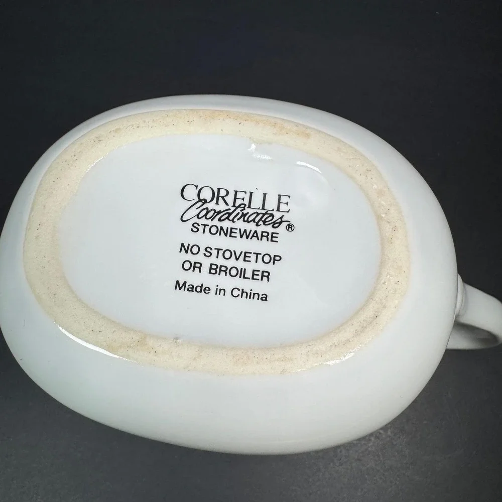 Corelle Coordinates Vintage‎ Stoneware Gravy Boat 